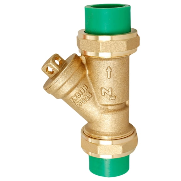 Brass Inline Y Type Filter Strainer Valves Pipe Fitting Connector Adapter