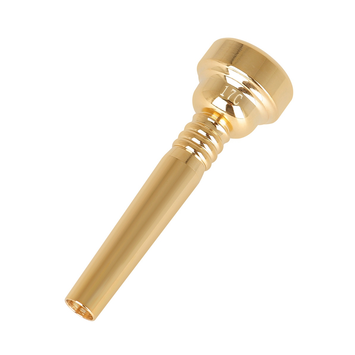 Brass Instrument Trumpet Mouth Brass GoldPlated 17C Trumpet Mouth for