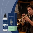 thumbnail image 1 of Brass Instrument Valve Oil 100ml for Trumpet Trombone French Horn – Smooth Piston Action, Shine and Daily Cleaning Maintenance, 1 of 8