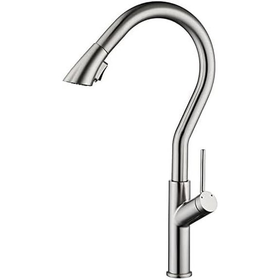 Brass Kitchen Faucet 360 Degree Rotation Tap Black/Chrome/Nickel Deck Mounted Kitchen Sink Faucet Hot Cold Mixer Taps
