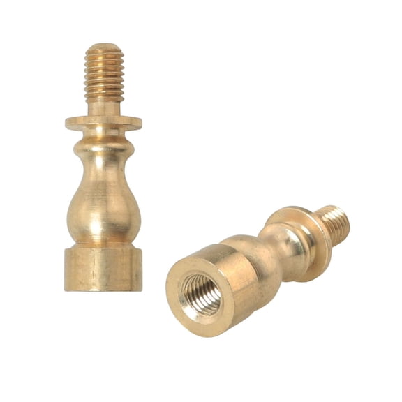 Brass Lamp Shade Risers 1 Inch 2 Pack