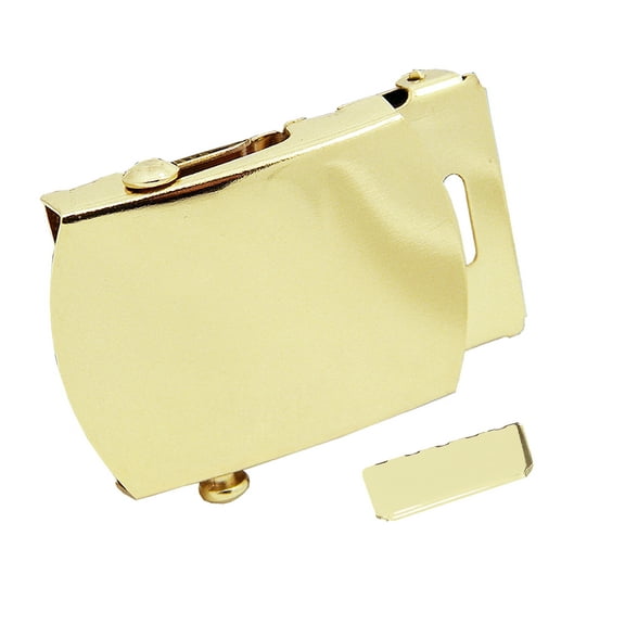 Brass Military Slider Buckle 1.5" Width