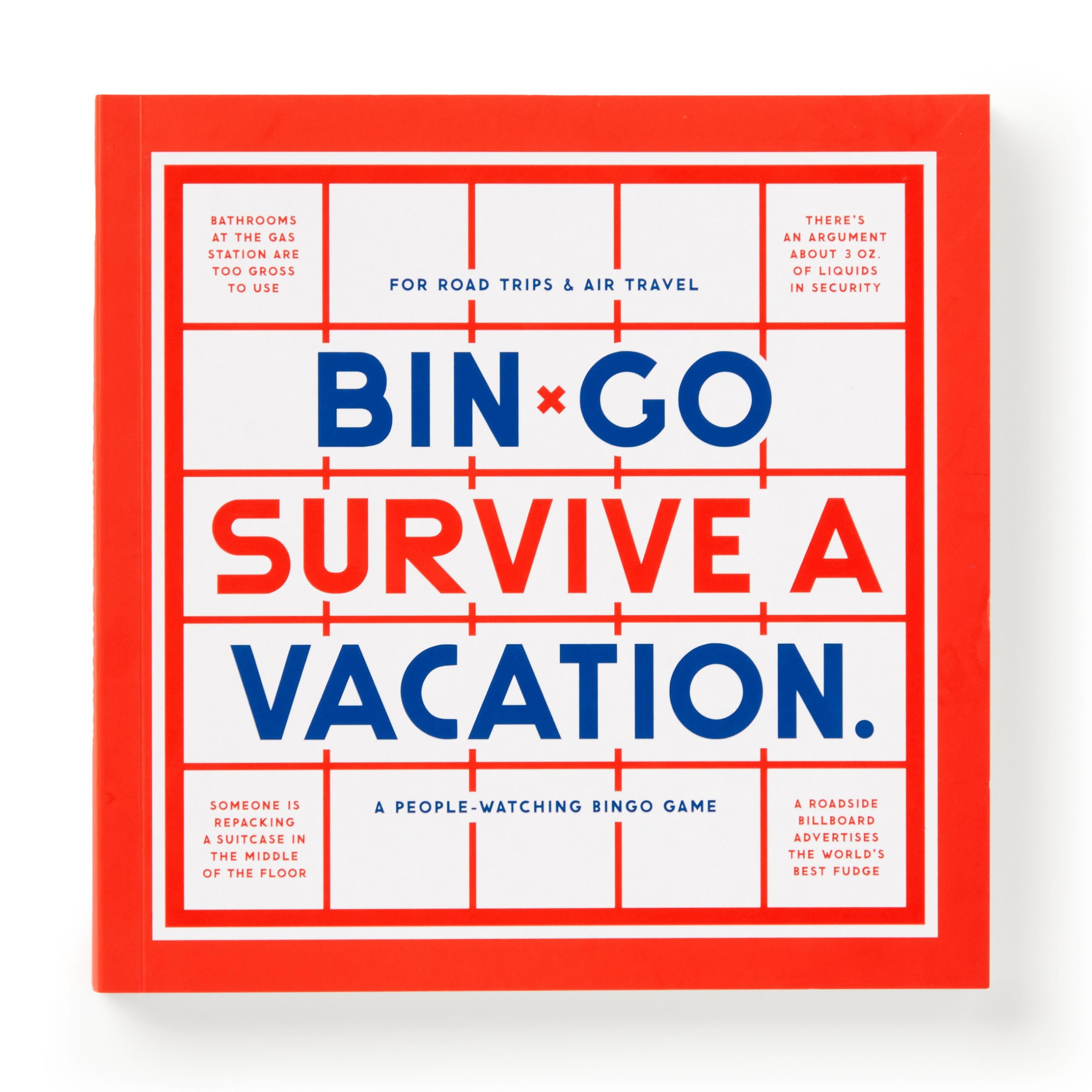 Brass Monkey Bingo DHF10 Survive A Vacation Game Book with Bingo