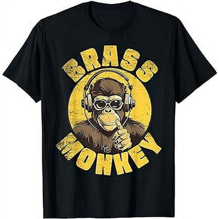 Brass Monkey - Funny T-Shirt T-Shirt Brass Monkey - Funny T-Shirt T-Shirt