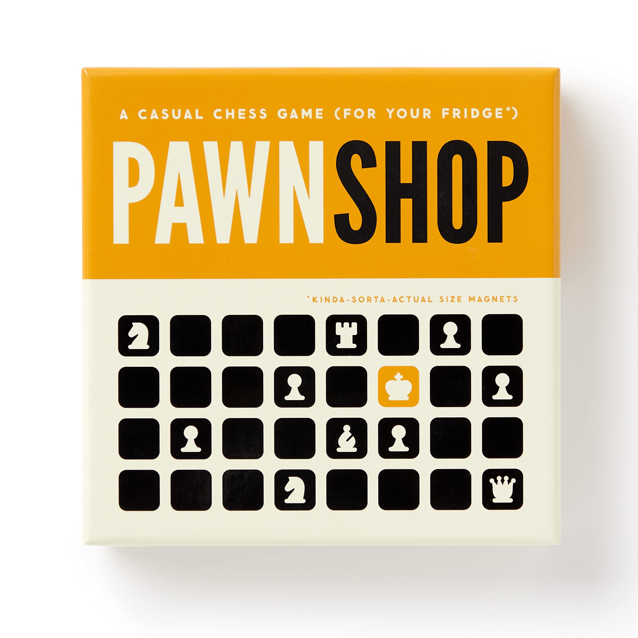 Brass Monkey Pawn Shop – Casual Chess Magnetic Fridge Game with ...