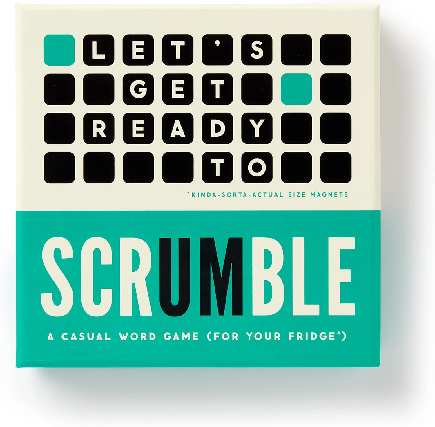 Brass Monkey Scrumble Word Making Fridge Game with