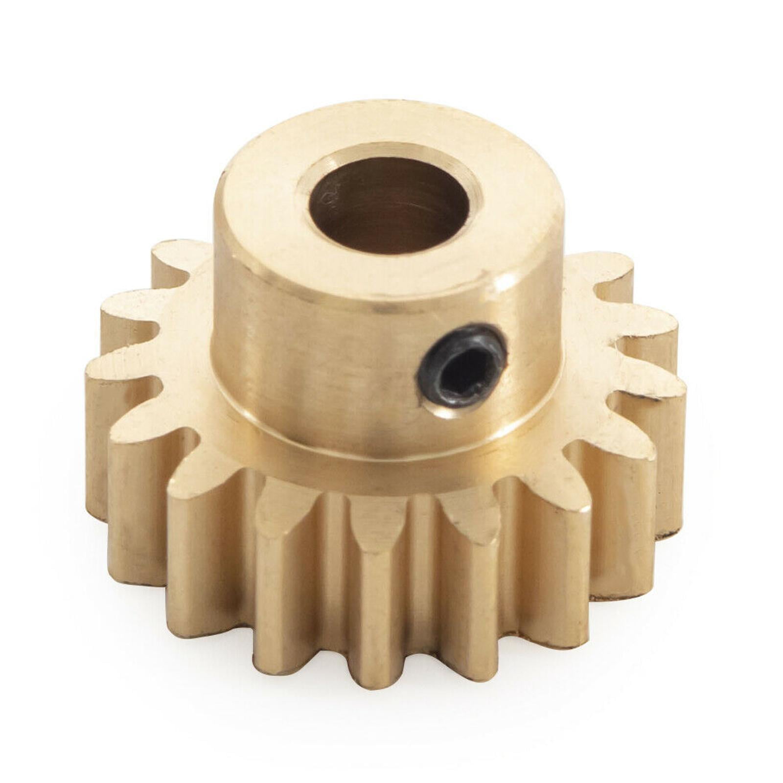 Brass Motor Gear Replacement Golden Pinion Cogs for Axial 1/10 RBX10