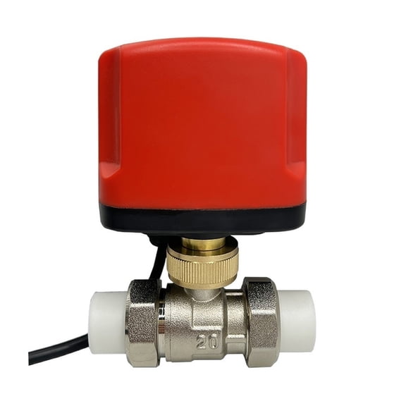 Brass Motorized Ball Valve IP65 Waterproof Ball Valves Big Torque Metal Motors 3 -Wire 2 Control ,Easy to Operate