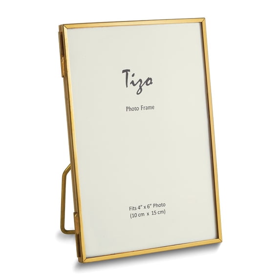 Brass Narrow 4x6 Photo Frame