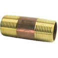 thumbnail image 1 of Brass Nipple, 0.75 x 3.5 in., 1 of 1