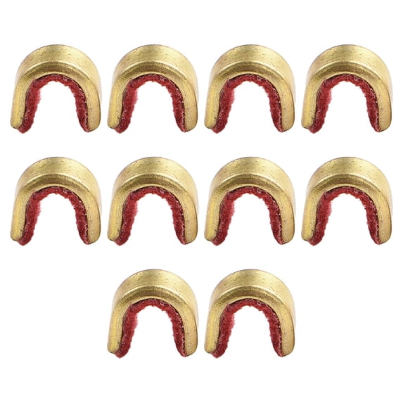 Brass Nock Nocking Point Archery String Recurve Small Medium 5 sets