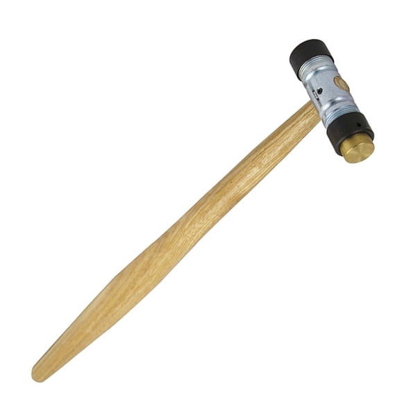 Soft Face Interchangeable Head Jewelers Hammer Tool Brass Plastic