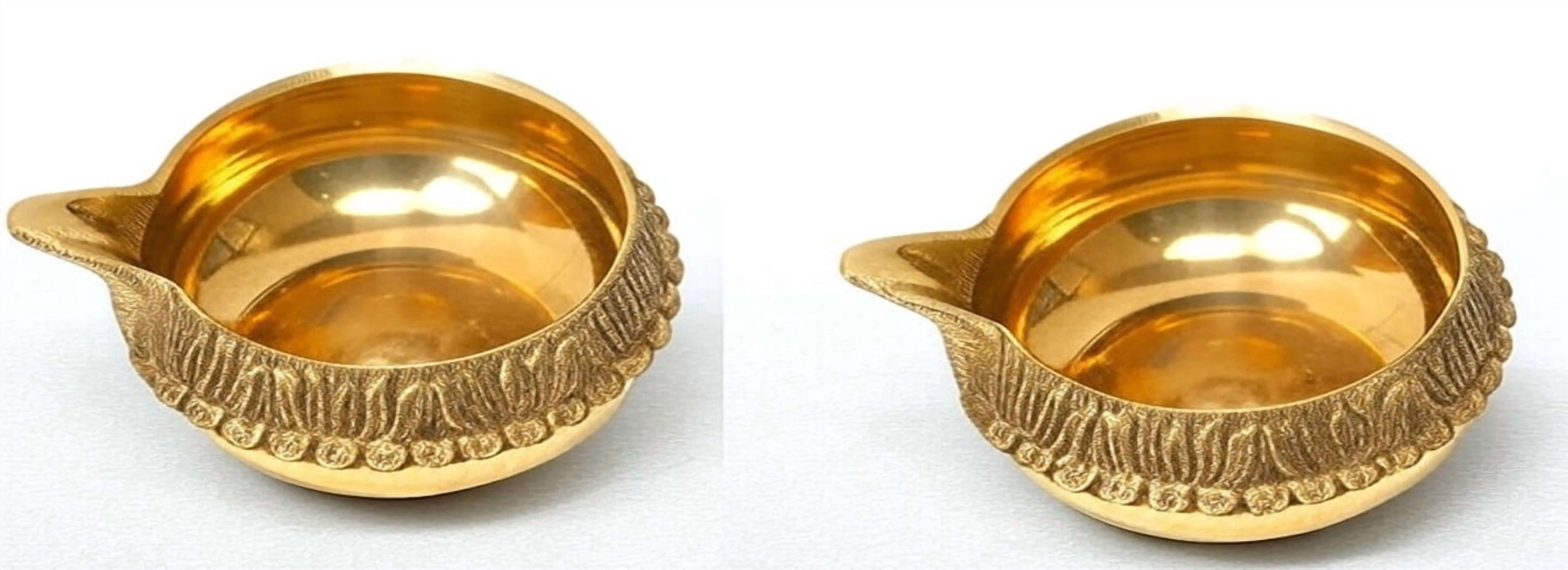 Brass Oil Lamp, Diya for Home Decor, traditional Indian Decor, Diya, Indian festival decor, Temple alter décor