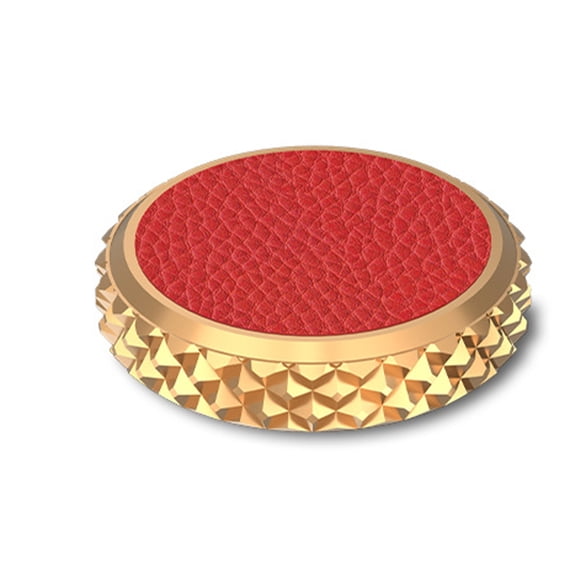 Brass PU1eatherShutter Button for XT5 Digital Cameras With Threaded Hole