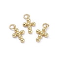 thumbnail image 1 of Brass Pendants Long-Lasting Plated with Jump Rings Golden 16x10x2.5mm Hole: 3.4mm, 1 of 2