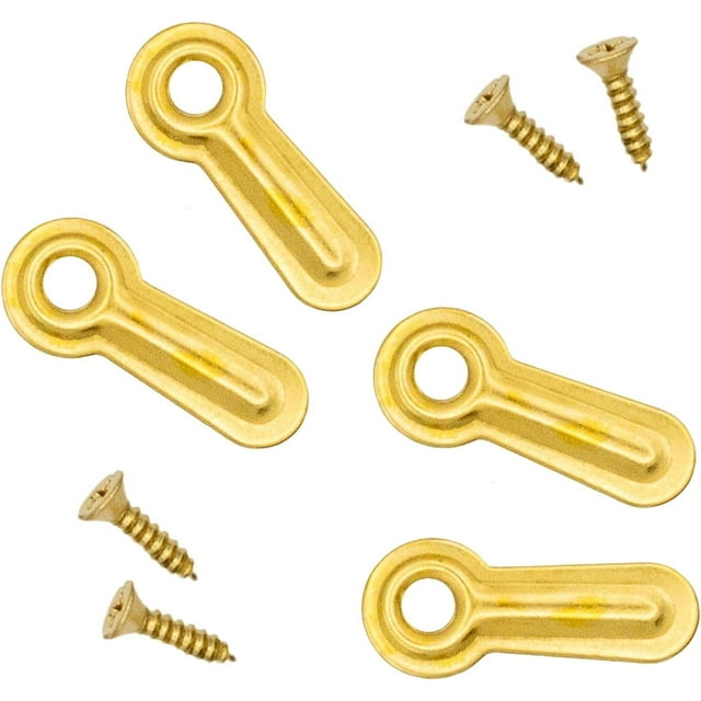 Brass Photo Frame Turn Button Fasteners With Screws Pack Of 1000