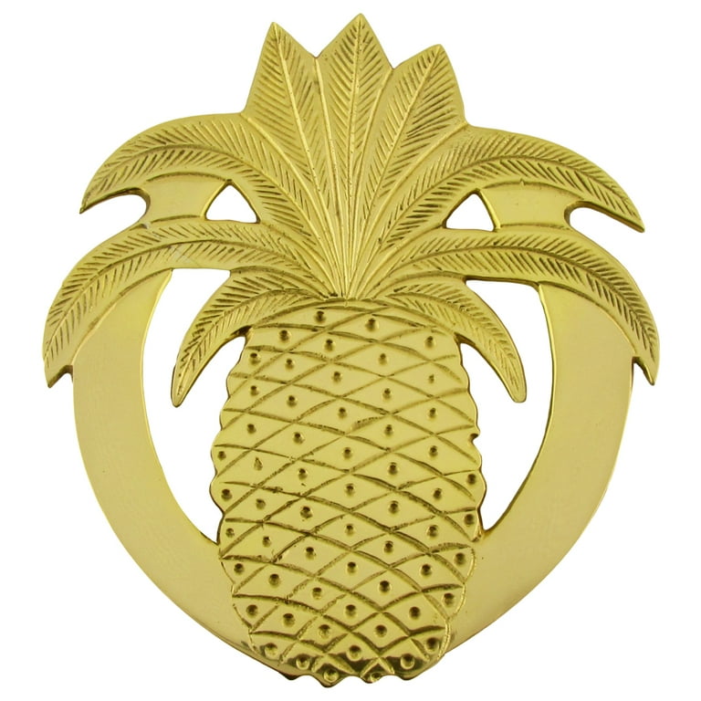 Brass Pineapple Trivet Hot Pot Pad or Pan Holder Brass Pineapple Trivet Hot Pot Pad or Pan Holder
