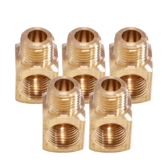 Brass Pipe Adapters Brass Construct Pipe Fittings Square Pipe Fittings set for Home Renovations & Water Flows Control