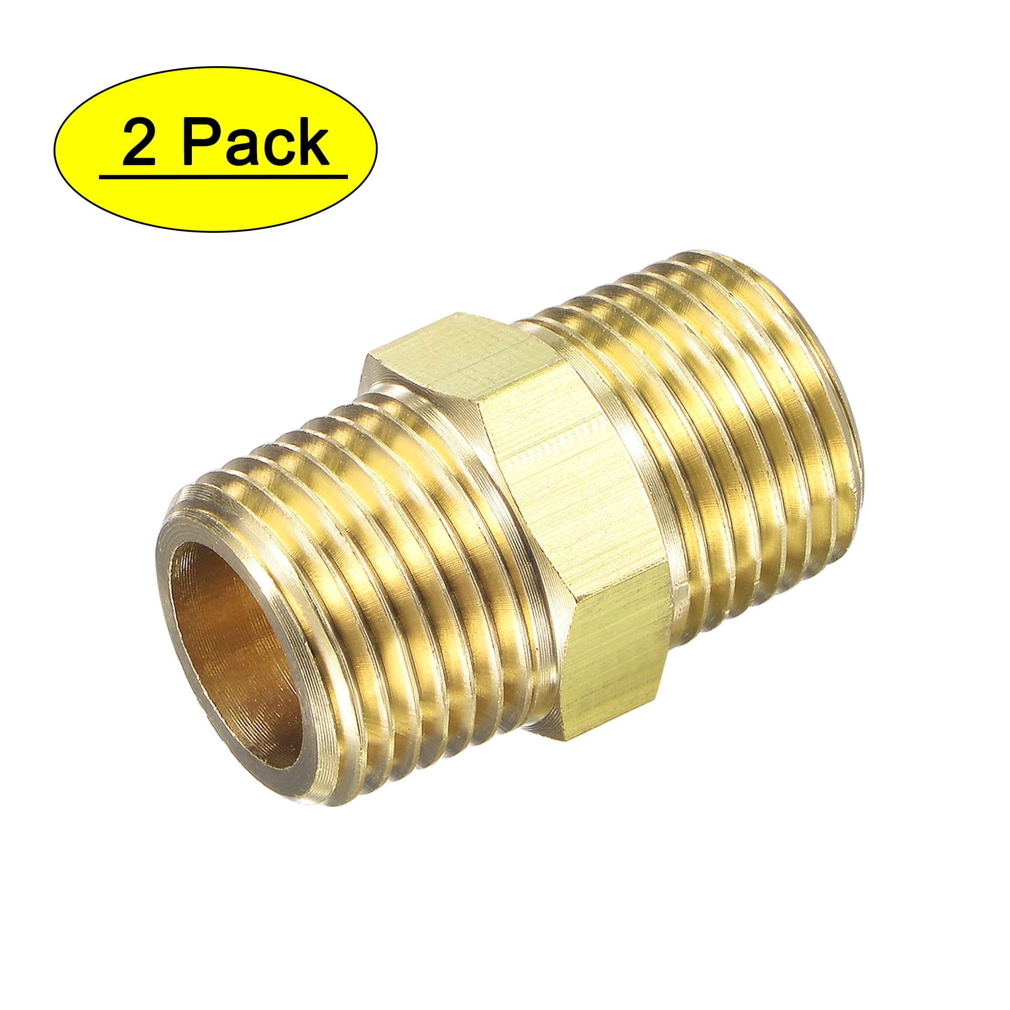 brass-pipe-fitting-reducer-adapter-1-2npt-male-x-1-2npt-male-for-water