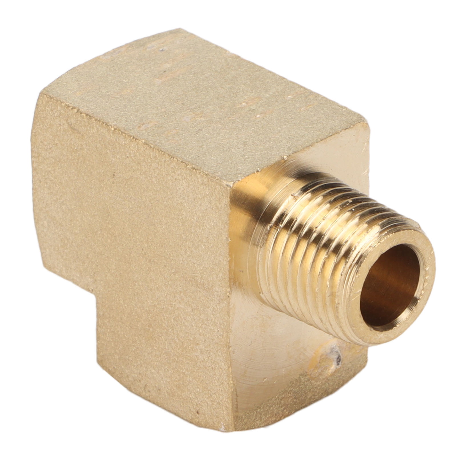 Brass Pipe Tee Car Solid Street Pipe External Thread 1/8in NPT Malex1 ...