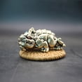 thumbnail image 1 of Brass Pixiu Statue Feng Shui Wealth Figurine Solid Metal Chinese Ornament Office Desk Home Decor Prosperity Symbol, 1 of 4