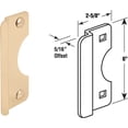thumbnail image 1 of Brass Plated Steel Out-Swinging Latch Guard Plate, 1 of 2