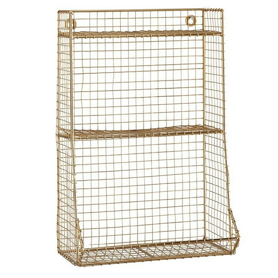 Brass Plating Wall Shelves