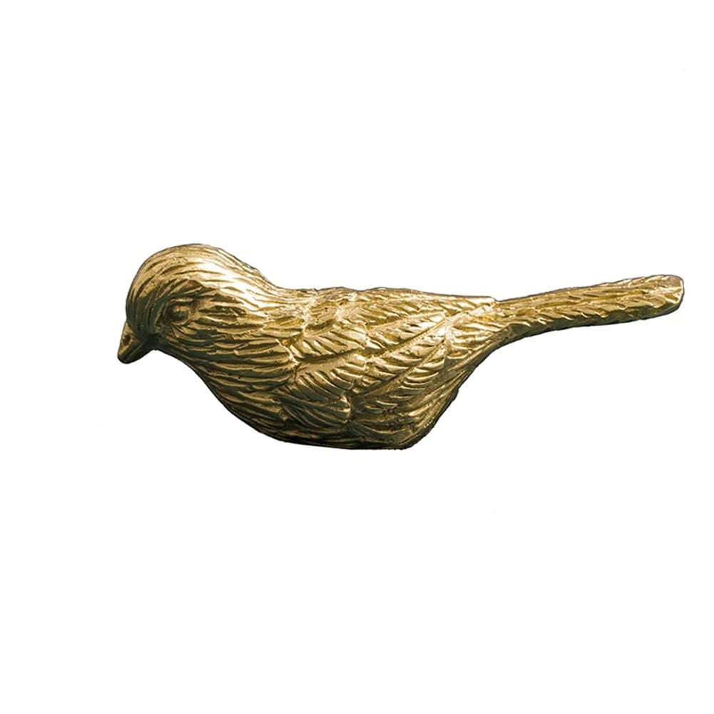 Brass Pull Drawer Cupboard Kitchen Door Handle Lucky Bird Knob