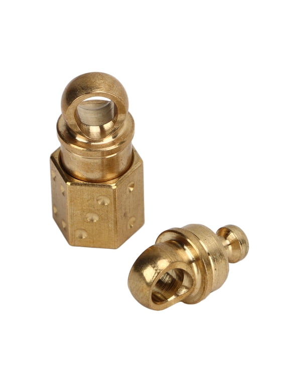 Brass Quick Release Keychain Detachable Swivel Snap Hook Split Key Ring Holder for Car Keys