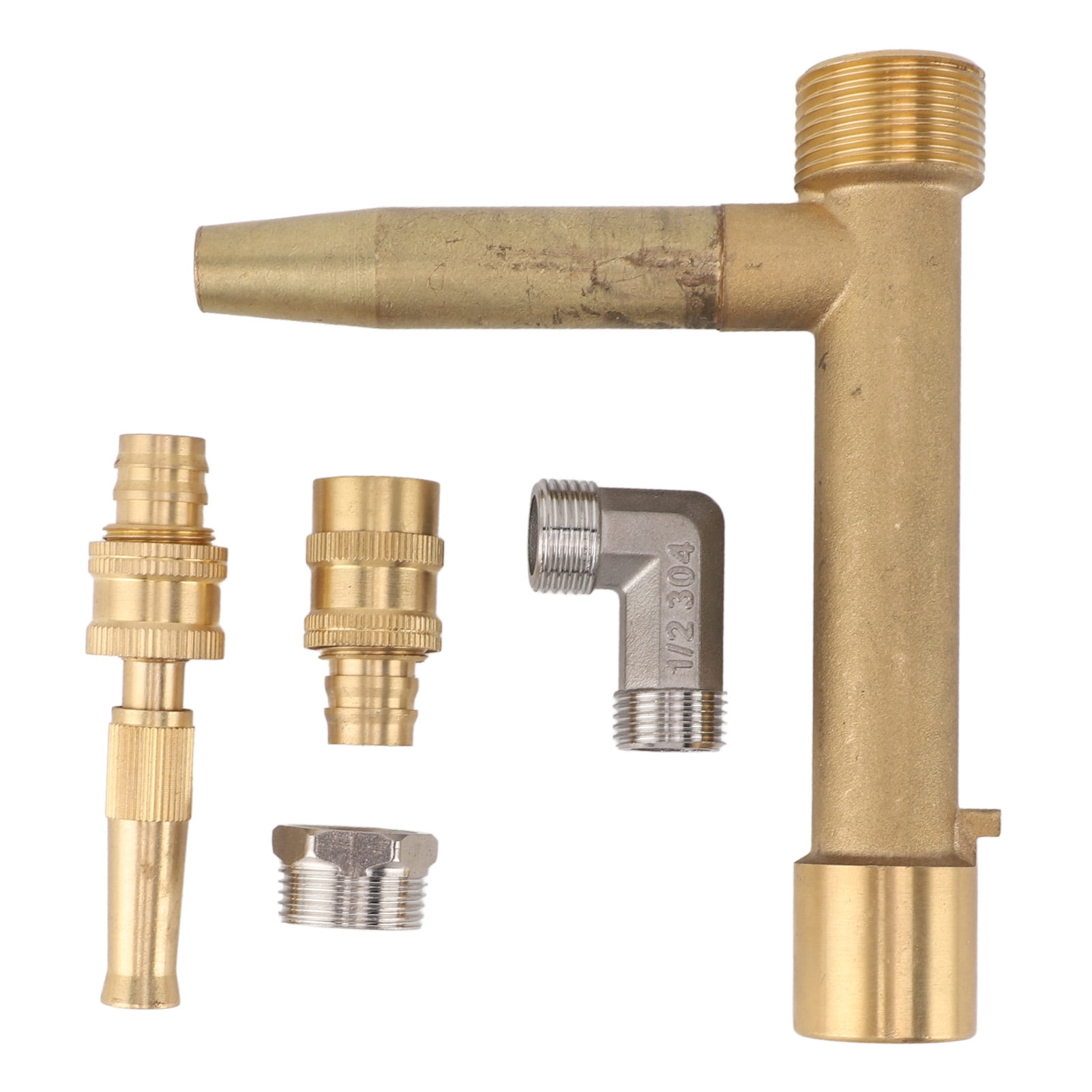 Brass Quick Water Intake Valve Key G1 Thread Brass Quick Coupler Valve