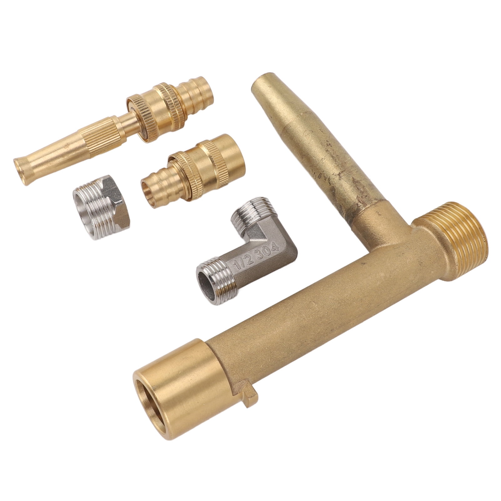 Brass Quick Water Intake Valve Key G1 Thread Brass Quick Coupler Valve ...