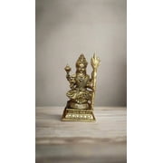 Brass Rajarajeshwari Devi Idol   Small Size for Puja, Decor & Gifting