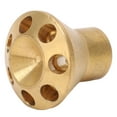 Brass Refrigerant Distributor 12.8mm Inlet 6.5mm Outlet 7 Holes