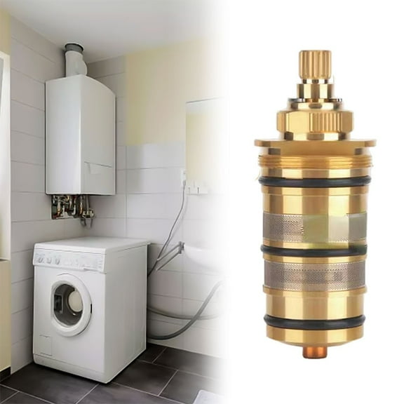 Brass Replacement Thermostatic Cartridge Shower Mixer Valve Bar Repair Kit