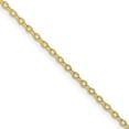 thumbnail image 1 of Brass Rolo Chain Necklace Chisel Gold-tone 1.70 mm Plated 24 inch 1.7, 1 of 4