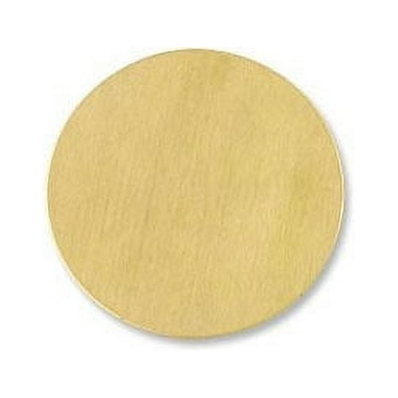 Brass Round Blank 1"