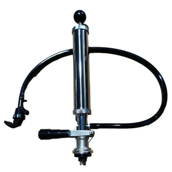 Brass S Type Beer Kegs Tap Pump Portable Beer Faucet Home Brewing Accessory