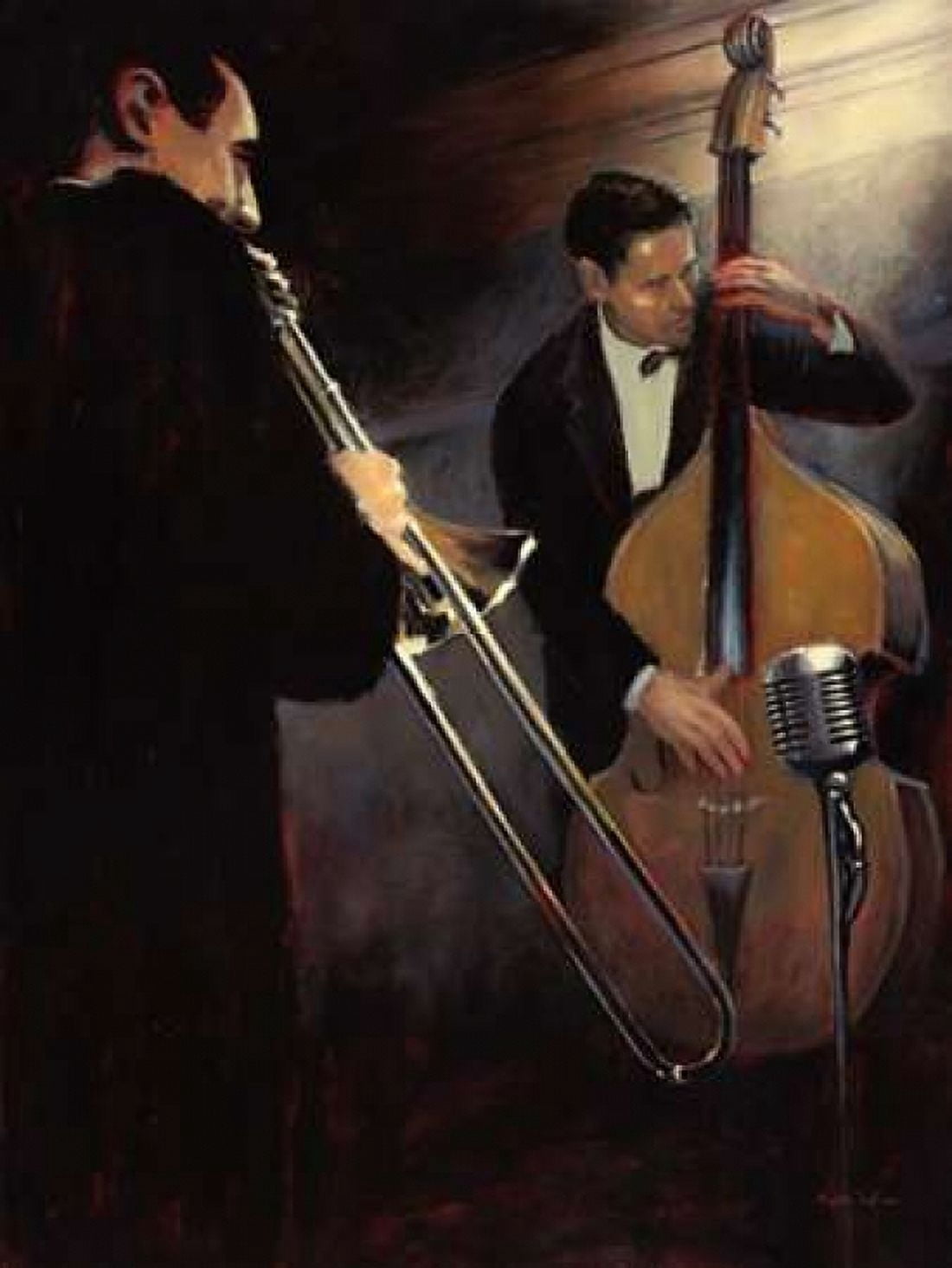 Brass Section Canvas Art - Myles Sullivan (22 x 28)