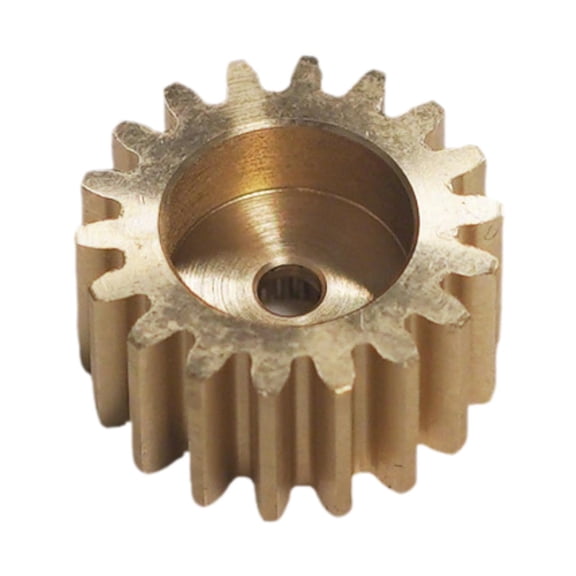 Brass Servo Gear 18T Spline High Hardness Modification Component 2cm Diameter Industrial Machinery Robotics