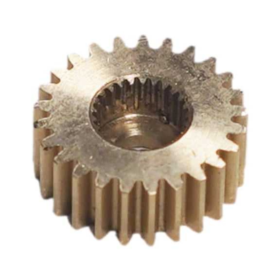 Brass Servo Gear 25T Spline Gear High Precision Wear Resistant Accessory for Model Robot Industrial Equipment