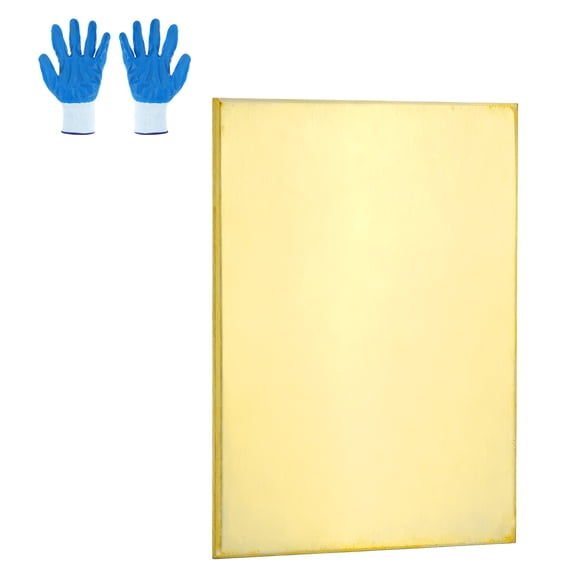 Brass Sheet Roll, 2" X 4" 16 Gauge(1.5mm) Thickness H62 Brass Sheets