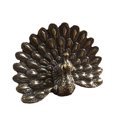 thumbnail image 1 of Brass Shelf Decors Accent,Peacocks Figurines Tabletop Centerpieces Home Decorations Retro Peacocks Decorative Objects, 1 of 7