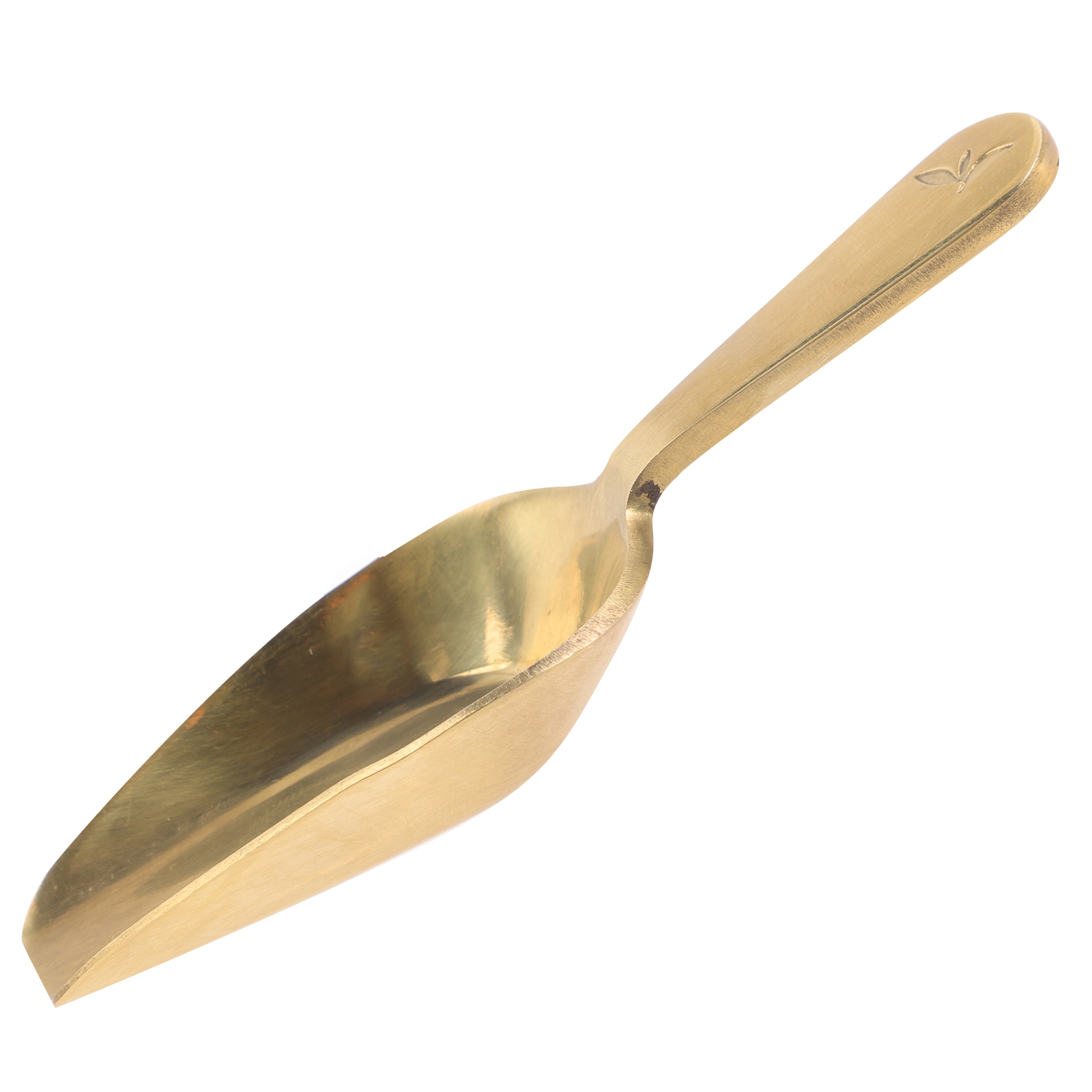 Brass Shell Tea Spatula Kitchen Popcorn Scoop Coffee Small Metal Scoops