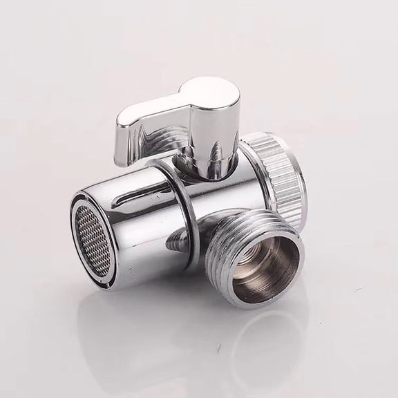 Brass Shower Arm Diverter Splitter Water Inlet Pipe Fittings Bathroom,Home Textile Products