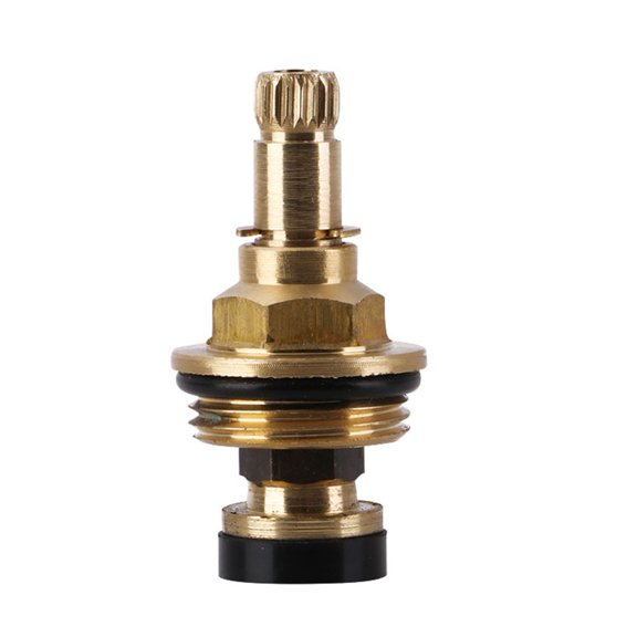 Brass Slow Opening Spool Faucet Hot And Cold Water Spool G1/2 Bsp 20 Tooth