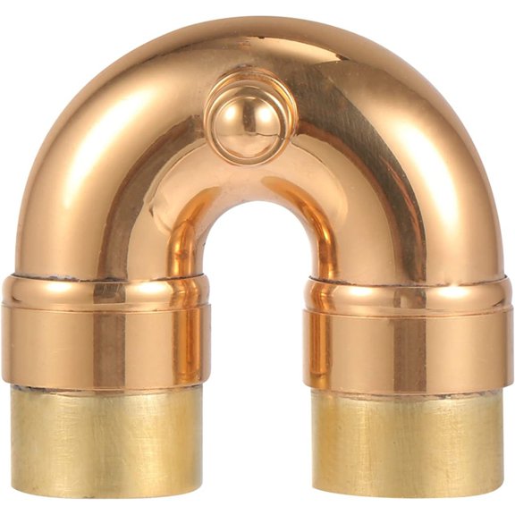 Brass Small Elbow Trumpet Neck Replacement Instrument Accessory for Players Trumpet Part for Improved Performance