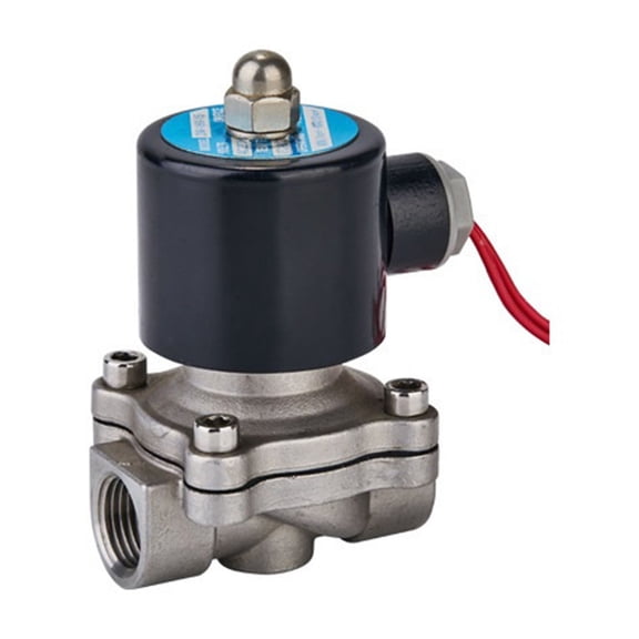 Brass Solenoid Valve Two-position Two-way Direct-acting Solenoid Valve Water Valve Steam Valve ,Durable Materia