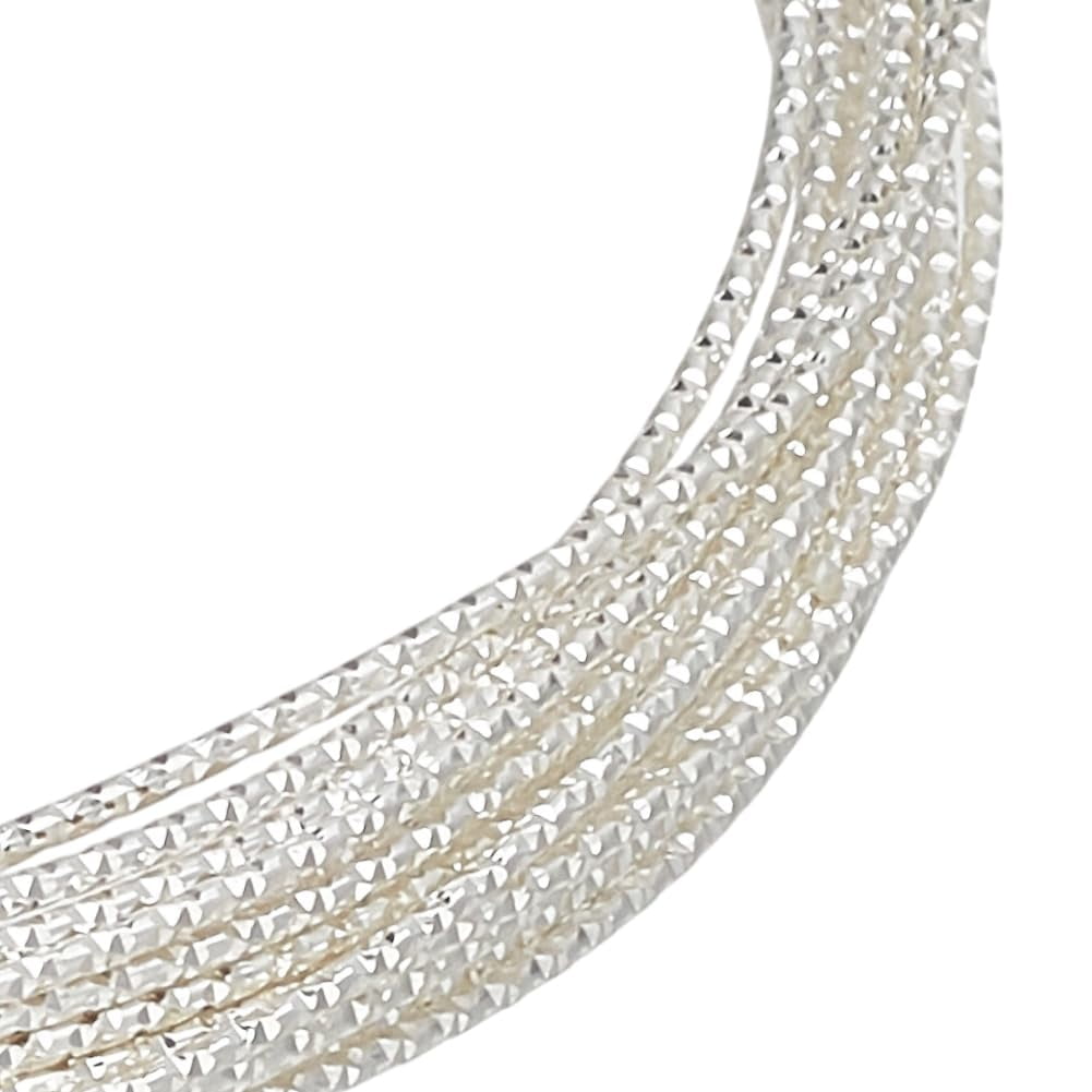 Brass Spring Wire Round Silver 0.8mm 20 Gauge - Walmart.com