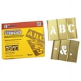 Brass Stencil Letter Set