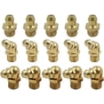 thumbnail image 1 of Brass Straight 45 90 Degree Angle Grease Nipple Fittings Kit for Car 5 Set - M8, 1 of 4
